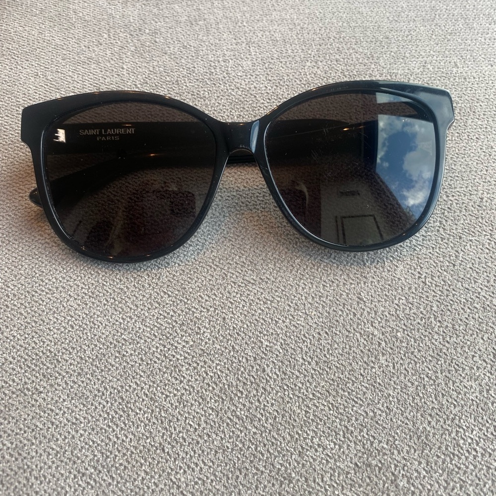 Black Saint Laurent Paris sunglasses